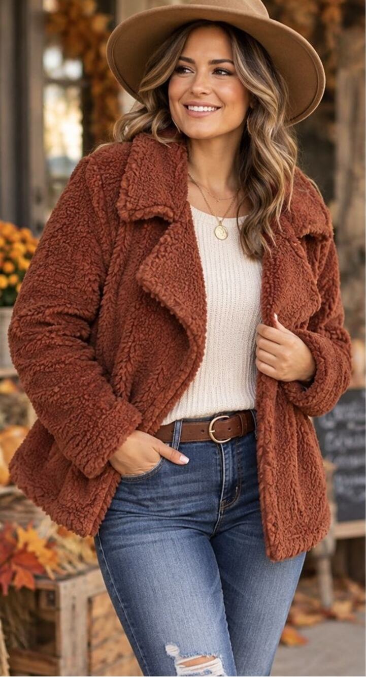 BB Dakota Steve Madden Feece Sherpa Jacket Large